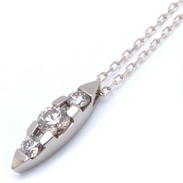 KASHIKEY カシケイ ネイキッド ネックレス ダイヤモンド0.15ct K18BG ...