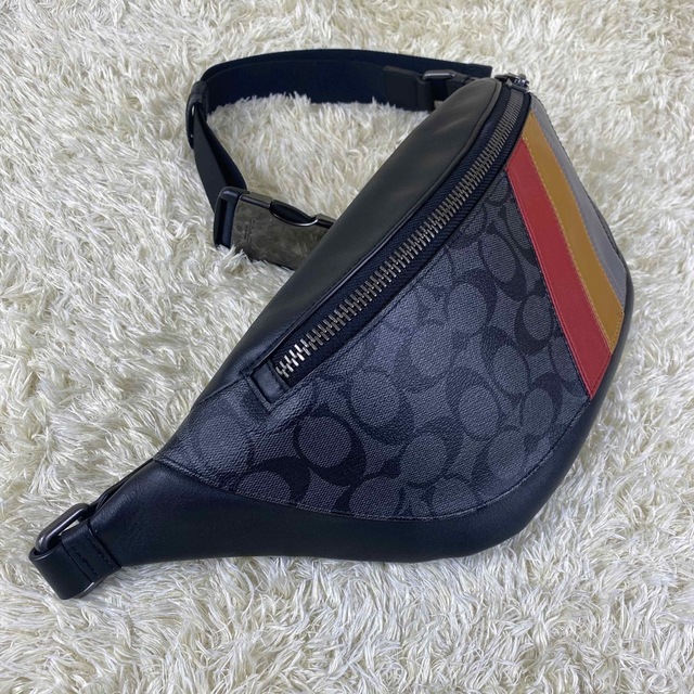 COACH - 未使用保管品・希少デザイン✨コーチ レザー×PVC ボディー