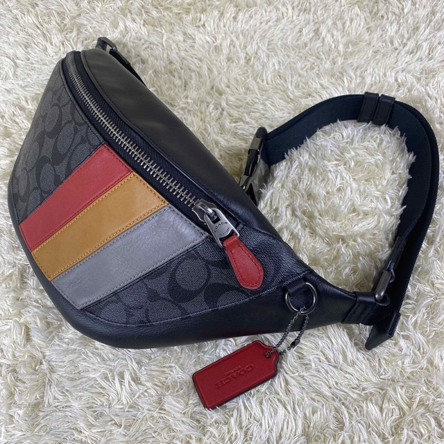 COACH - 未使用保管品・希少デザイン✨コーチ レザー×PVC ボディー