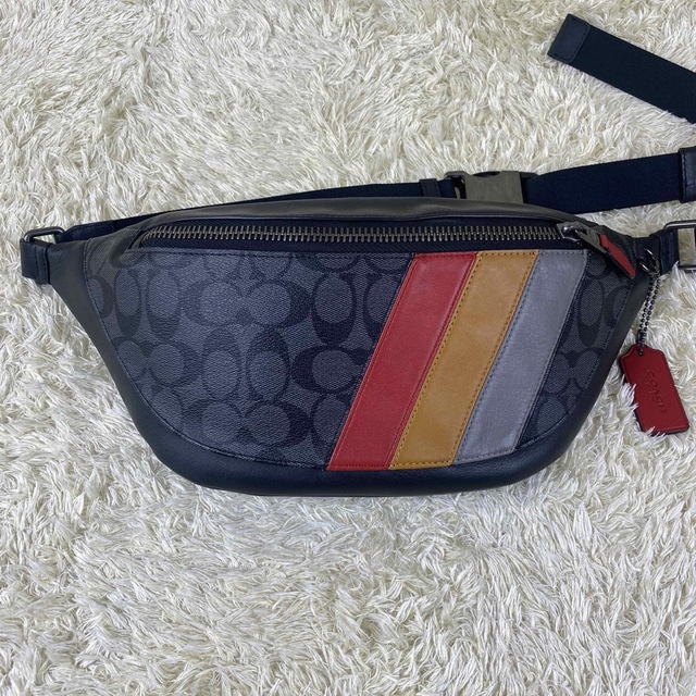 COACH - 未使用保管品・希少デザイン✨コーチ レザー×PVC ボディー