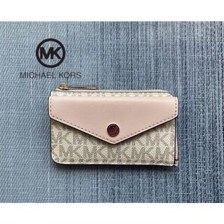 マイケルコース(Michael Kors)の【新品未使用】MICHAEL KORS コインケース 小銭入れ カード ピンク(コインケース)