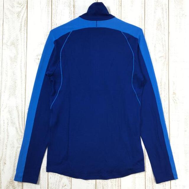 MENs XS  パタゴニア メリノ 3 ミッドウェイト ジップネック Merino 3 Midweight Zip-Neck ベースレイヤー 入手困難 PATAGONIA 37120 CHB Channel Blue ブルー系