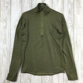 パタゴニア(patagonia)のMENs XS  パタゴニア キャプリーン 4 エクスペディションウェイト ジップネック Capilene 4 EW Zip-Neck ロングスリーブ シャツ ベースレイヤー ポーラテック パワードライ 入手困難 PATAGONIA 43655 TOX グリーン系(その他)