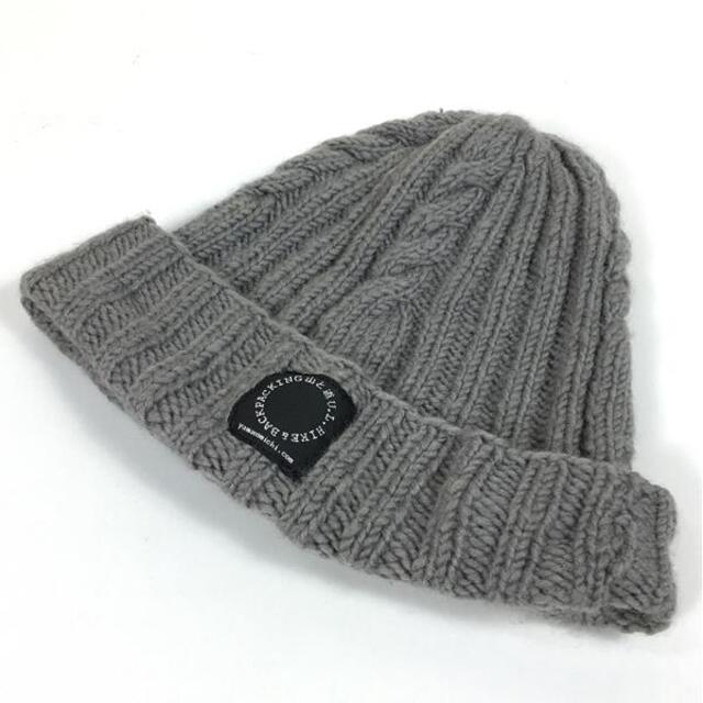 UNISEX One  山と道 メリノ ニット キャップ Merino Knit Cap ウール ビーニー YAMATOMICHI グレー系 メンズのメンズ その他(その他)の商品写真