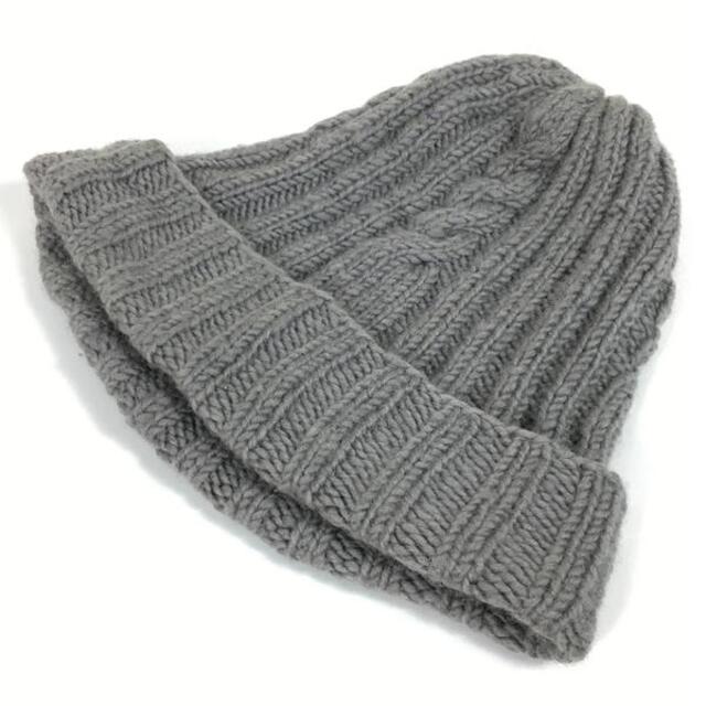 UNISEX One  山と道 メリノ ニット キャップ Merino Knit Cap ウール ビーニー YAMATOMICHI グレー系 メンズのメンズ その他(その他)の商品写真