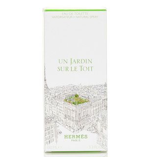 エルメス(Hermes)のエルメス オードトワレ 屋根の上の庭 UN JARDIN SUR LE TOIT 100ml 香水 ガラス レディース HERMES 【222-83987】(その他)