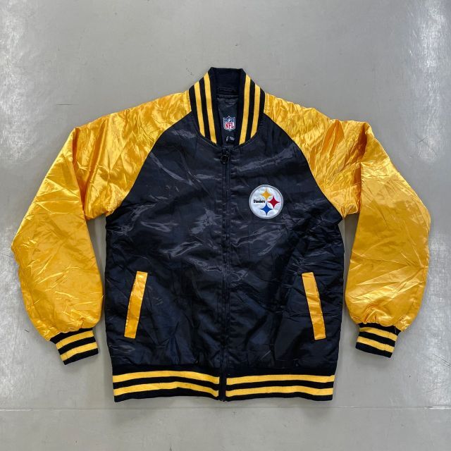 人気スポー新作 steelers NFL スタジャン M ジャケット 古着