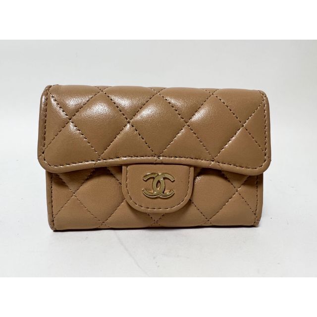 人気商品!】 シャネル CHANEL - CHANEL マトラッセ ゴールド ベージュ