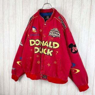 JH DESIGNジェフハミルトン 90s ドナルドダッグ バーシティジャケット