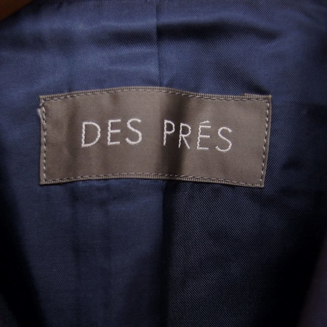 DES PRES(デプレ)のデプレ DES PRES トゥモローランド テーラードジャケット アウター 紺 レディースのジャケット/アウター(その他)の商品写真