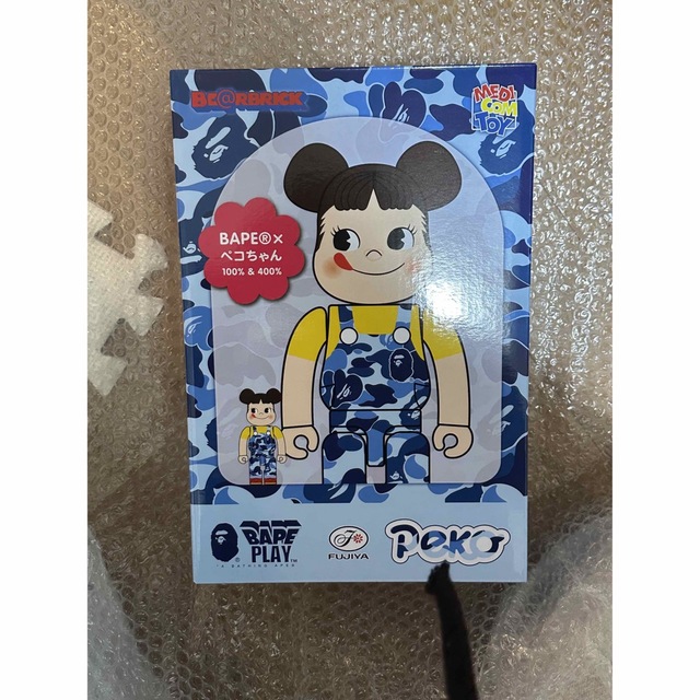 BE@RBRICK BAPE(R) ペコちゃん 100％ & 400％2色セットエンタメ/ホビー