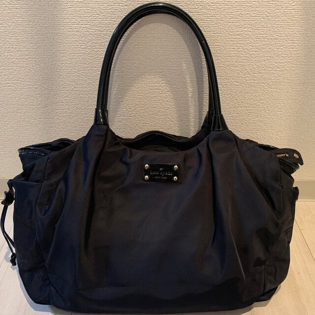 Kate Spade マザーズバッグ　黒色