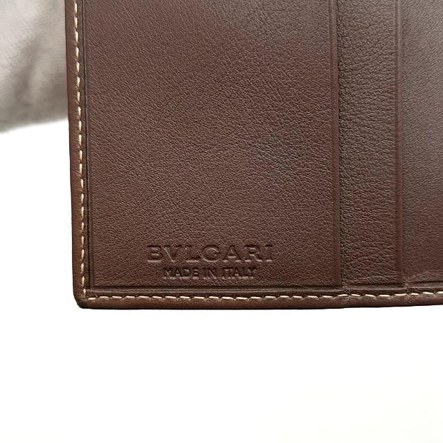 未使用 ブルガリ BVLGARI 財布 がま口 レオーニ 04-22101504