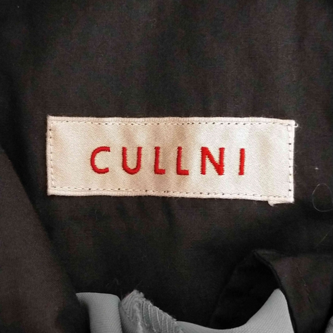 CULLNI(クルニ) 21SS センタープレススリットヘムパンツ メンズの通販