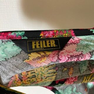 フェイラー FEILER エプロン 鳳凰.バラ柄