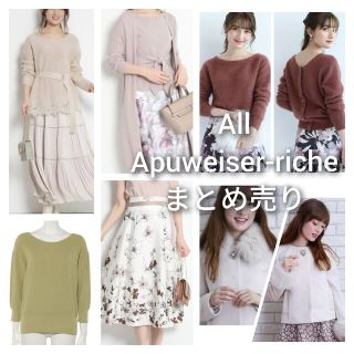 アプワイザーリッシェ(Apuweiser-riche)の全てアプワイザーリッシェ まとめ売り(ニット/セーター)