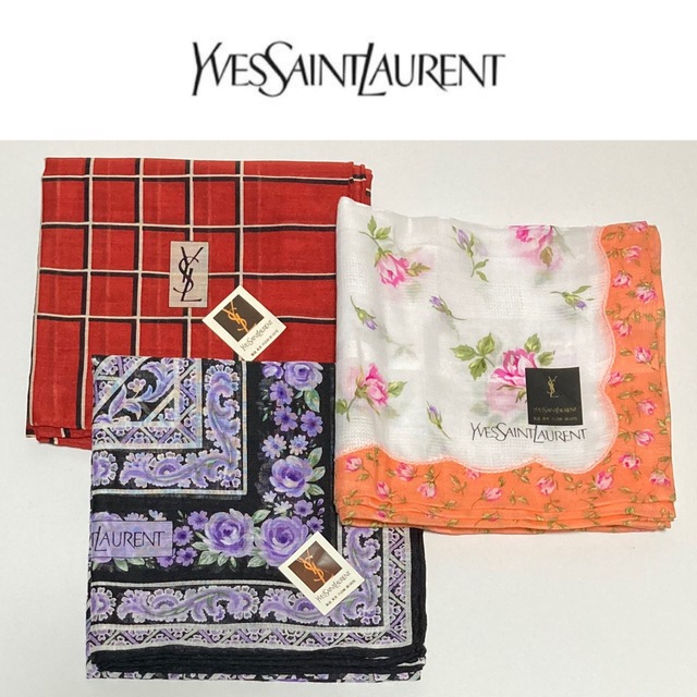 Saint Laurent - イヴサンローラン ハンカチ YVES SAINT LAURENT 新品