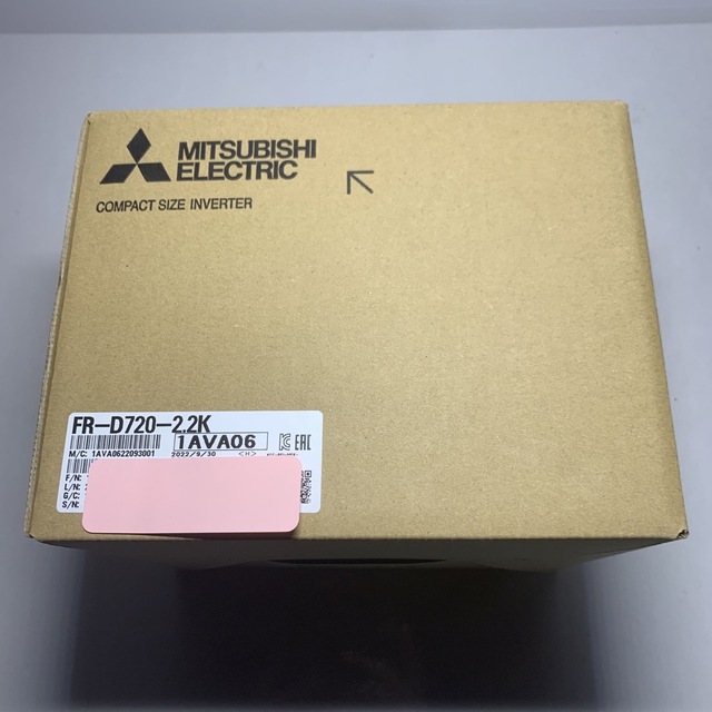 新品未開封 三菱電機 FR-D720-2.2K 1台 インバータ オリジナル