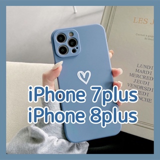 【iPhone7plus iPhone8plus 】iPhoneケース ブルー(iPhoneケース)