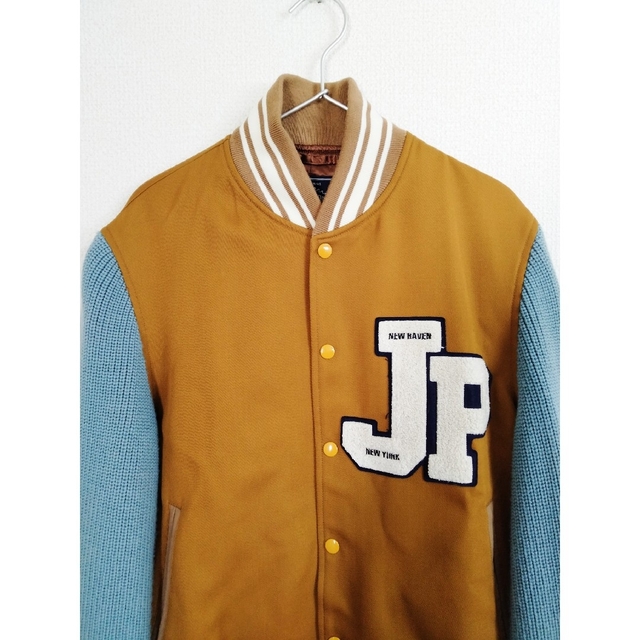 J.PRESS(ジェイプレス)のJ.PRESS MEN ジェイプレス スタジャン バーシティジャケット 袖ニット メンズのジャケット/アウター(スタジャン)の商品写真