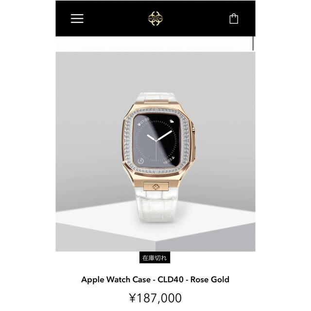 国内発送 Apple Watch - ゴールデンコンセプト/Apple Watchケース40