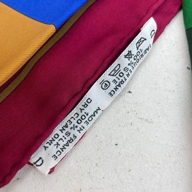 HERMES エルメス カレ90 スカーフ バンダナ シルク ブランド