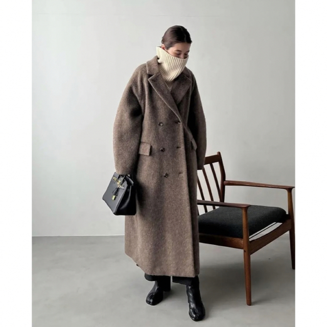 CLANE DOUBLE WOOL LONG COAT