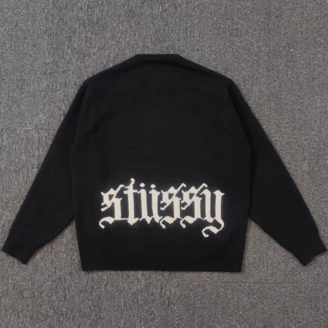 輝い STUSSY GOTHIC SWEATER stussy ニット セーター abamedyc.com