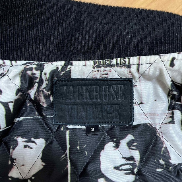 JACKROSE VINTAGE 袖レザースタジャン