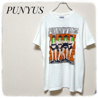 プニュズ(PUNYUS)の大きいサイズ❗️PUNYUSプニュズ✨Tシャツ 半袖 ホワイト 2L 3L(Tシャツ(半袖/袖なし))