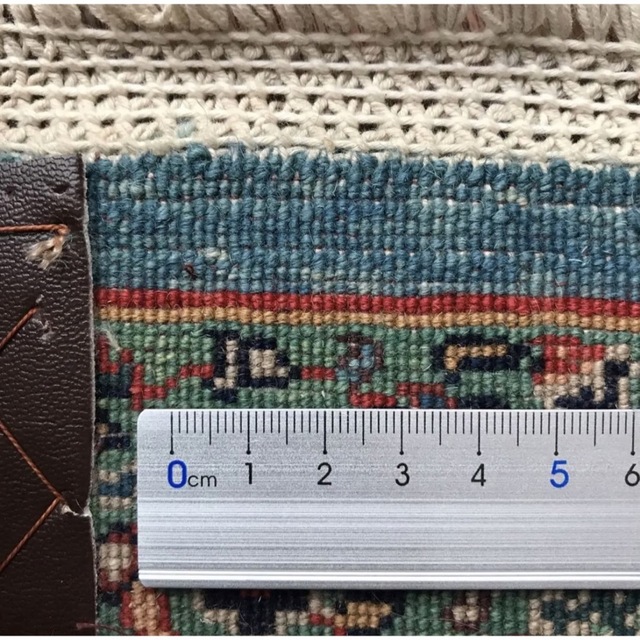 ペルシャ絨毯 タブリーズ産 (ユニーク品)No:36A104の通販 by ペルシャ絨毯 タブリーズ産 (ユニーク品)No:36A104の通販 by