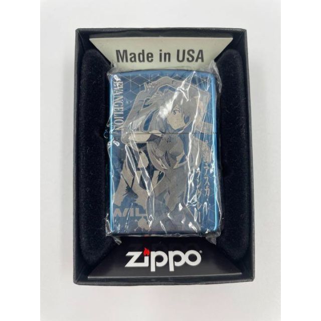 zippo エヴァンゲリオン アスカ ラングレーブラックチタン2020年製限定品