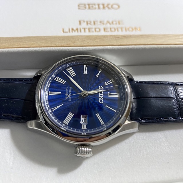 正規通販 SEIKO - SARX059 セイコー プレザージュ 七宝文字盤 腕時計(アナログ) 