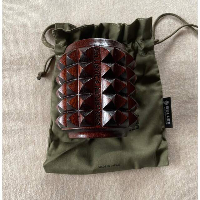 新品 BALLISTICS STADS CUP スタッズ カップ 拭き漆仕上げ