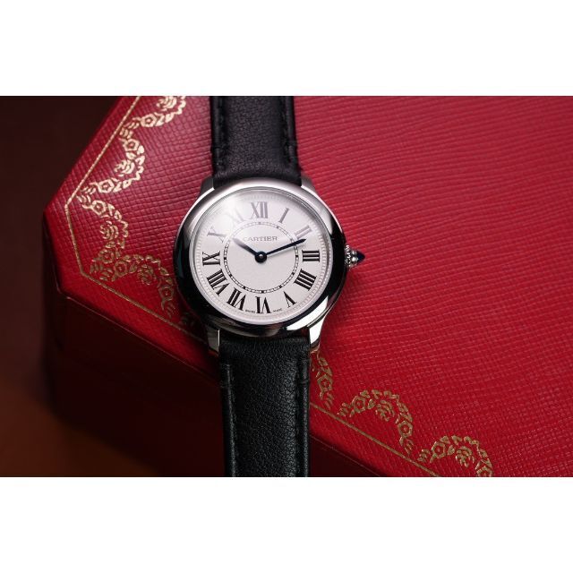 Cartier - 美品 カルティエ マストロンド II シルバー スモールセコンド ローマン