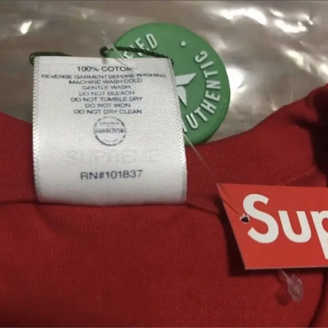 Supreme®/Swarovski® Box Logo Tee Tシャツ L