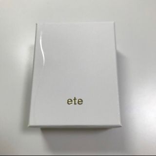 エテ(ete)のete アクセサリーBOX 空箱(小物入れ)