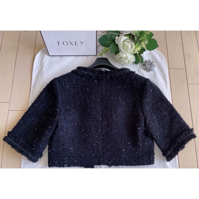 FOXEY - FOXEY 高級ツイードジャケット38 極美品 Reneの通販 by ...