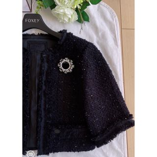 FOXEY - FOXEY 高級ツイードジャケット38 極美品 Reneの通販 by