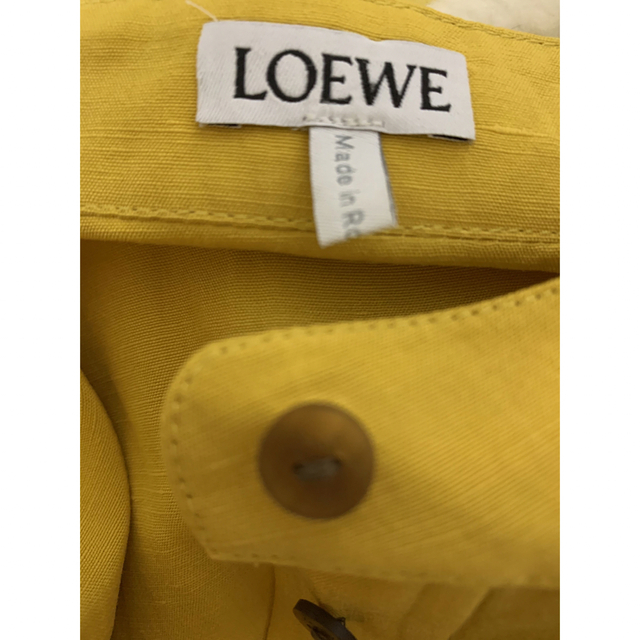 シルバーピーチ 美品LOEWE ロエベ アナグラムドルマンスリーブシャツ
