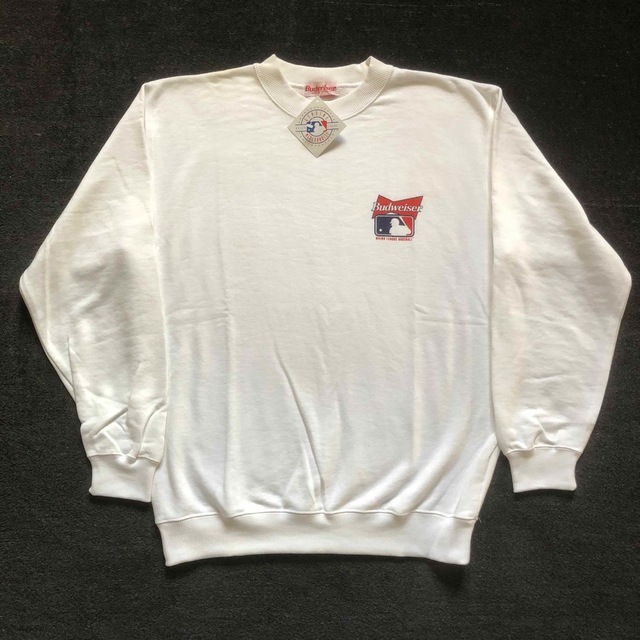 90s MLB Budweiser デッドストック スウェット スエット 新品