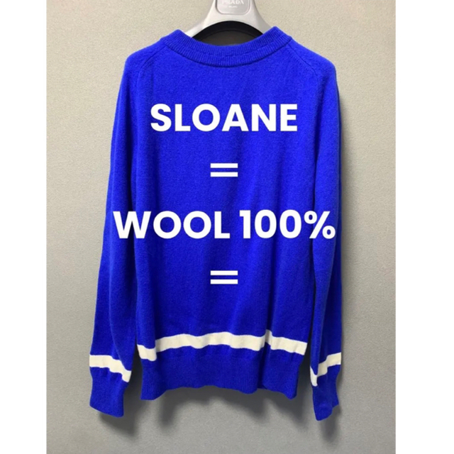 SLOANE - 【美品】SLONE スローン ニット リブ 希少カラー ユニ