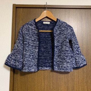 ザラキッズ(ZARA KIDS)のニットツィードカーディガン(カーディガン)