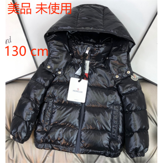 得価限定品 MONCLER - MONCLER KIDSAYFERロゴダウンジャケット黒14Aの