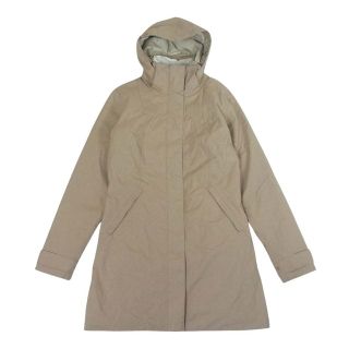 パタゴニア(patagonia)のpatagonia パタゴニア コート 28565FA13 ヴォスクスリーインパーカ 中綿ライナー スタンドカラー コート キルティングライナー 着脱可 ベージュ系 S【中古】(その他)