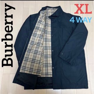 Burberrys バーバリー 中綿ライナー付き スタンドカラー