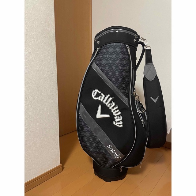 Callaway Golf(キャロウェイゴルフ)の✨Callawayキャロウェイ✨キャディバッグ　solaireソレイユ　黒 スポーツ/アウトドアのゴルフ(バッグ)の商品写真