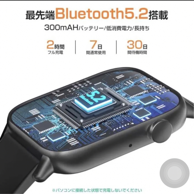 全日本送料無料 スマートウォッチ iPhone対応 黒 レディース メンズ Bluetooth ecousarecycling.com