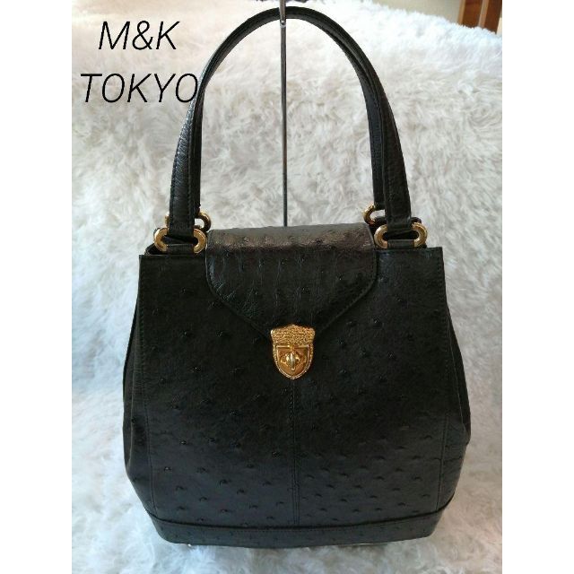 M&K TOKYO オーストリッチ ハンドバッグ フォーマル