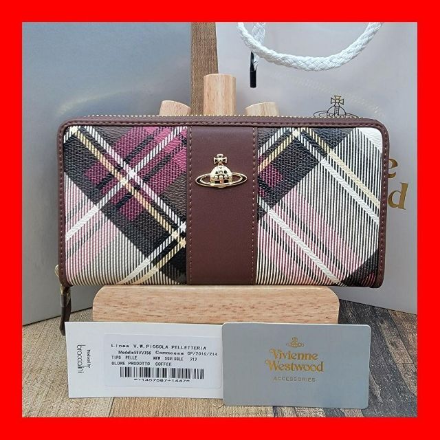 ✨新品 翌日発送✨ヴィヴィアンウエストウッド 長財布 55VV356-